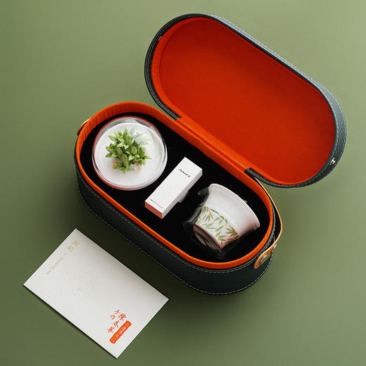 【非遗陶瓷手捏花传承】2026 马年富竹节节高套组 商品图3