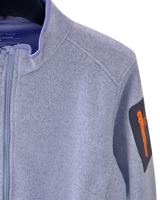 中性款刺绣立领抓绒外套zi003 商品图2