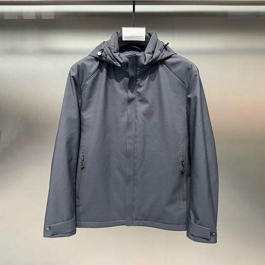 【立体剪裁】个调 秋冬季轻薄男士可拆卸帽子羽绒服2111 黑色/藏青色/咖色/白灰色 （170-200）轻暖不压身 商品图4