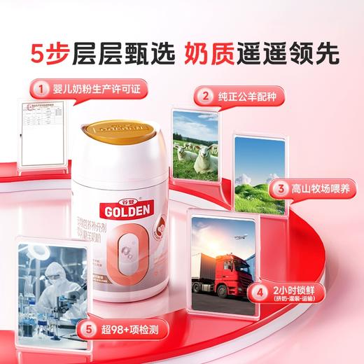 谷登羊奶粉【导盲犬基地同款】狗狗幼犬成犬专用0乳糖高钙A2奶粉 商品图3