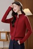 【爆款合红色新年毛衣合集】独特的编织花纹，精致的领口袖口细节，不仅展现出优雅气质，更彰显时尚品味-QZDZMY 商品缩略图7