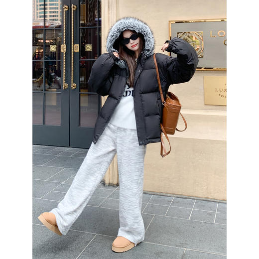 <曾小咸推荐>现货秒杀 ！微信超特价！可拆卸连帽羽绒服 日常589.99 立减190 秒杀399.99！！条纹开衫 秒杀89.99！！ 商品图1