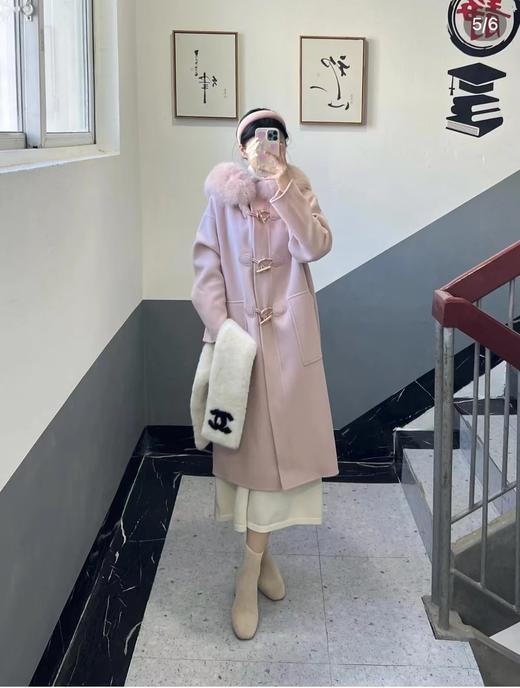 D121127冬季新款户外防寒保暖挂耳罩+围巾毛绒套装 商品图11