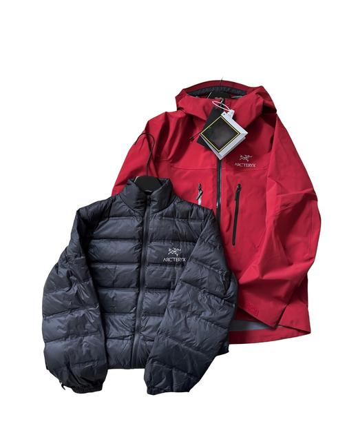 中性款防水连帽滑雪羽绒服ho003 商品图2