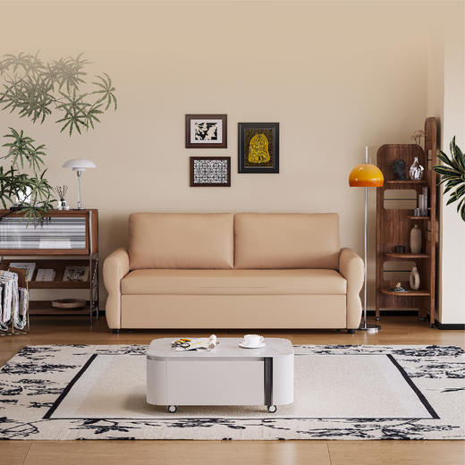 顾家家居整装 奶油风/现代简约 固定布沙发 90.KZ.5038B 商品图8