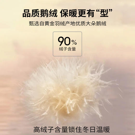 【品质鹅绒】个调 风壳4.0冬季新款90鹅绒收腰短款冲锋衣羽绒服8388 S-XL码黑色/紫色 商品图2