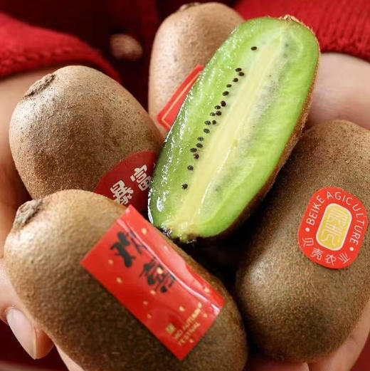 【下单后48小时发货】陕西眉县 长柄金福猕猴桃4.5斤左右礼盒装/家庭装 商品图0