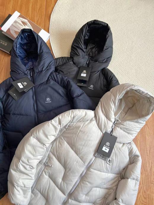 D121148轻量保暖防泼水防风户外运动登山御寒连帽羽绒服 商品图1