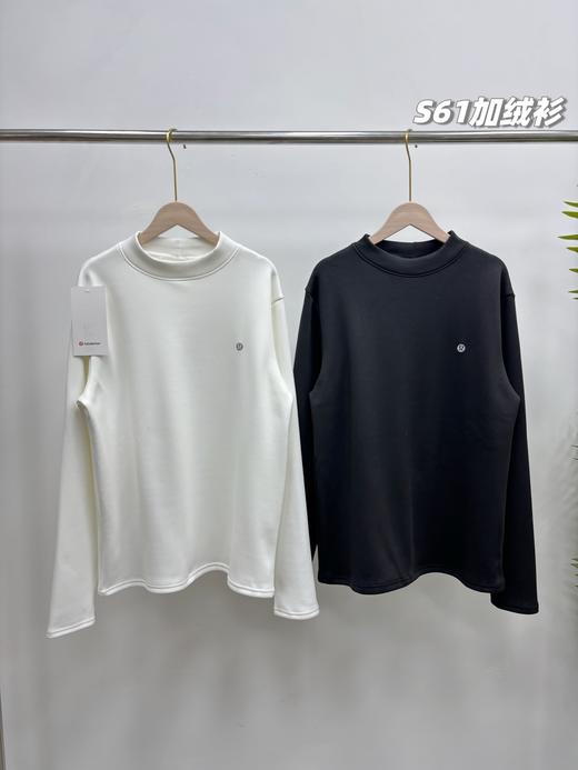 一包2件！lulu2025冬季新款男士一体绒保暖打底衫 商品图0