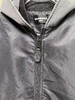 D121142新款双环拉链棉衣外套黑色飞行服夹克保暖外套 商品缩略图6