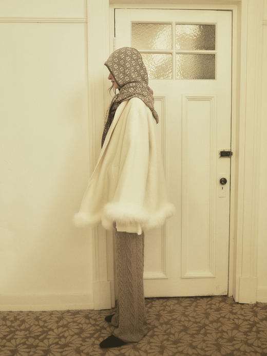 VC｜AW25021 Rhea cable knit trousers [ 长裤 米白 / 灰褐 ]【HOLIDAY】 商品图5