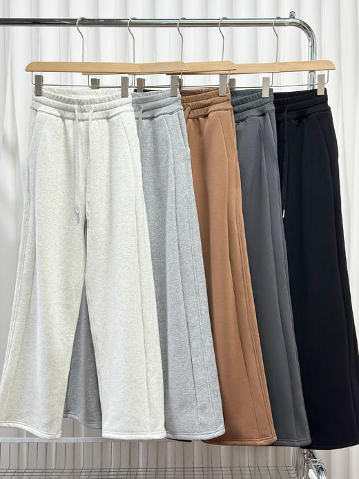 一条过冬棉加绒阔腿裤时髦卫裤 商品图9