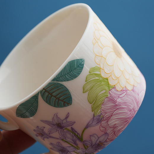 【非遗陶瓷手捏花传承】2026 繁花-咖啡杯套组 商品图10