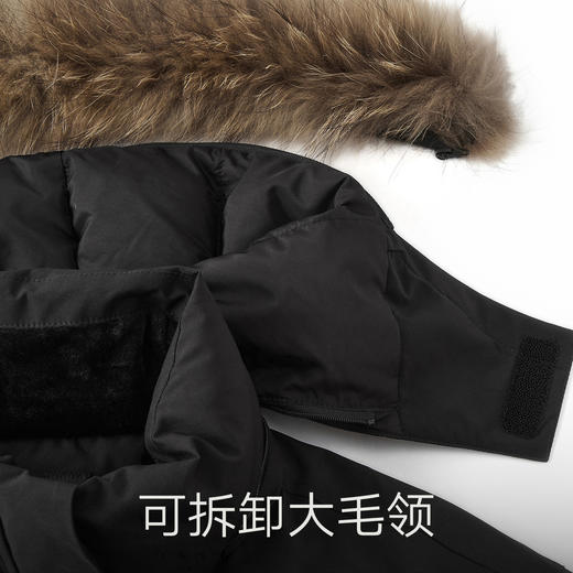 【三防】gxg.jeans男装 多色中长款工装户外貉子毛毛领派克服外套25冬新品 商品图4