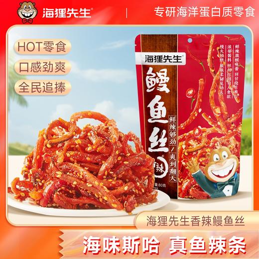 【单拍不发货】【99-40、199-100】海狸先生鳗鱼丝80g/袋 商品图0