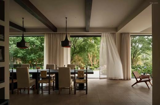 【峨眉山七里坪·597号院】5房温泉私汤/泳池小院，高端宴请，奢华别墅，避暑玩水，冬季赏雪zzqa 商品图3