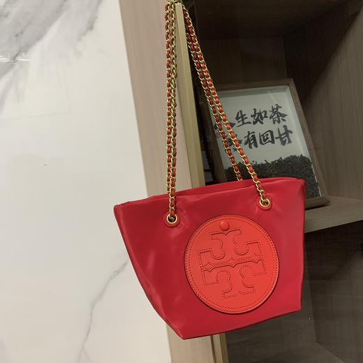 【品牌授权】【礼盒礼袋】TORY BURCH 汤丽柏琦 ELLA 链条托特包女包 商品图10