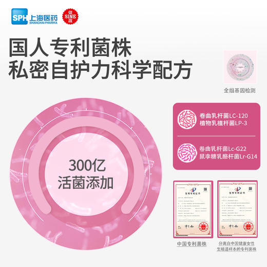 上药信谊 菲妍女性益生菌 蔓越莓益生菌 商品图1