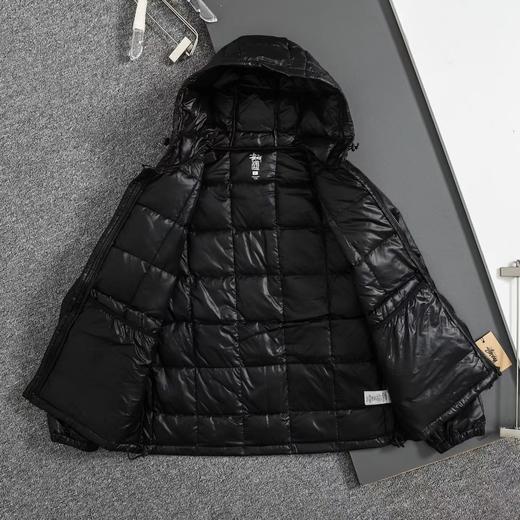 D121155限定款FW25防水尼龙面料PUFFER连帽羽绒服 商品图1