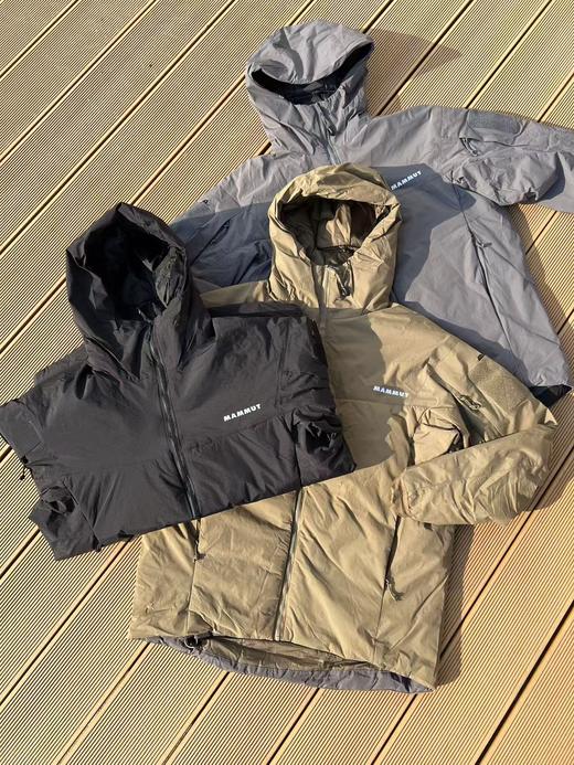 .三色！！猛犸大象轻便保暖连帽棉服 商品图0