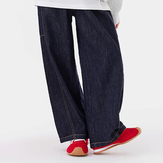 裁缝学苑TQ187儿童加绒牛仔裤弯刀裤纸样裤子童装新款打版裁剪图纸 商品图3