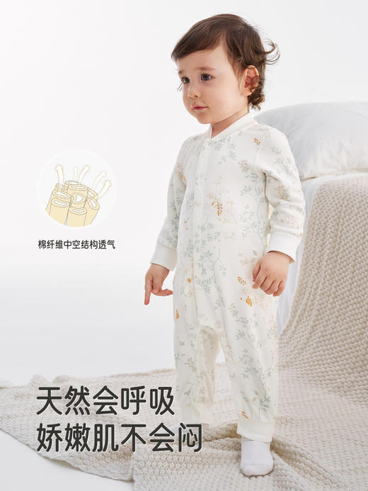 英氏婴儿连体衣和尚服哈衣爬服秋冬新款长袖新生儿YLAAJ3R023A YLHAJ3R024A 商品图3