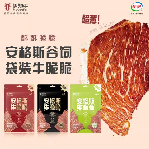 伊利伊知牛 安格斯牛脆脆（香辣味）25g - 酥酥脆脆 油香浓郁 商品图3