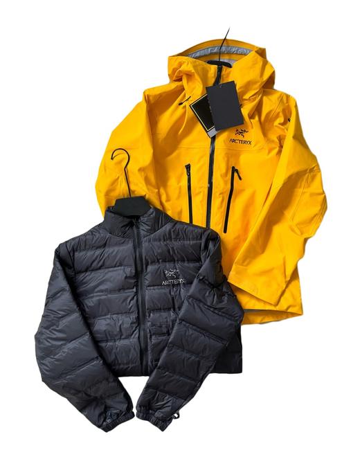 中性款防水连帽滑雪羽绒服ji003 商品图2