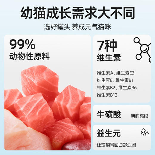 猫咪零食鸡丝羊奶猫咪罐头85g宠物零食浓汤补水猫湿粮新款新品猫罐头 商品图2