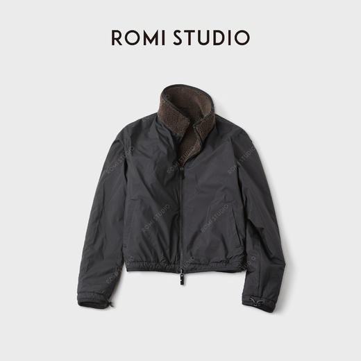 ROMI STUDIO”温暖蓬松“双面穿宽松羊羔毛摇粒绒外套RWCAW94851 商品图2