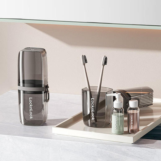 乐扣乐扣旅行收纳五件套（透明灰） 商品图0