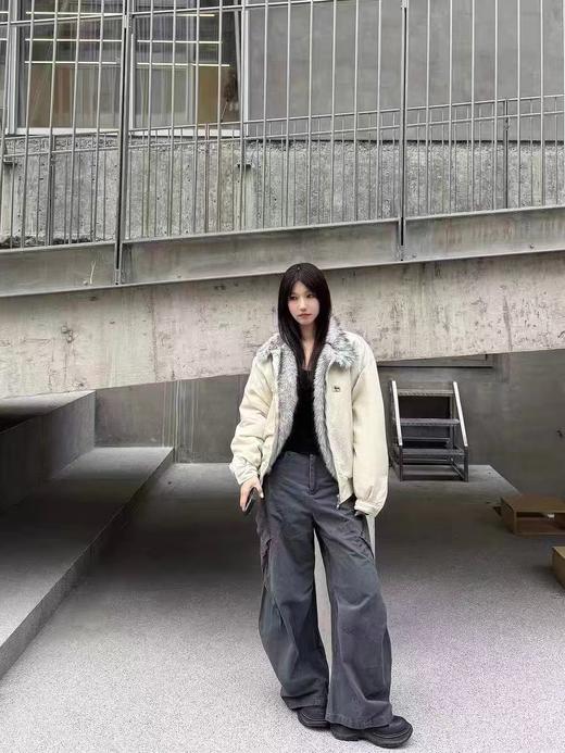 D121138狼王座山雕锁温保暖防风哈灵顿棉服棉衣 商品图9