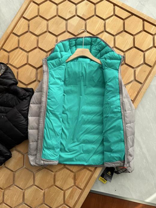 D121157加厚蓬松锁温白鸭绒填充立领情侣羽绒服 商品图6