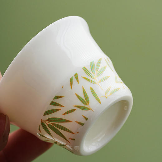 【非遗陶瓷手捏花传承】2026 马年富竹节节高套组 商品图7