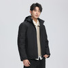 【立体剪裁】个调 秋冬季轻薄男士可拆卸帽子羽绒服2111 黑色/藏青色/咖色/白灰色 （170-200）轻暖不压身 商品缩略图5