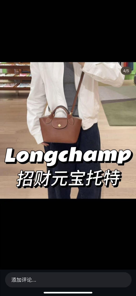 纯原皮龙骧Épure系列小号短柄手提斜挎包121108 商品图11