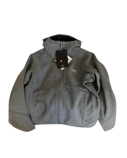 中性款抓绒羊毛呢连帽外套hu003 商品图0