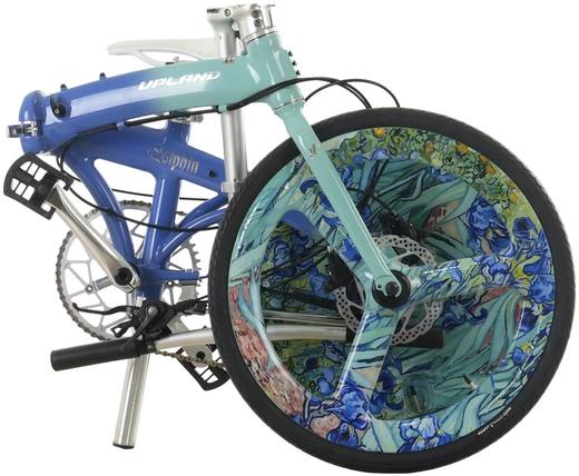 UPLAND海豚系列折叠自行车二折叠艺术涂装变速 商品图3