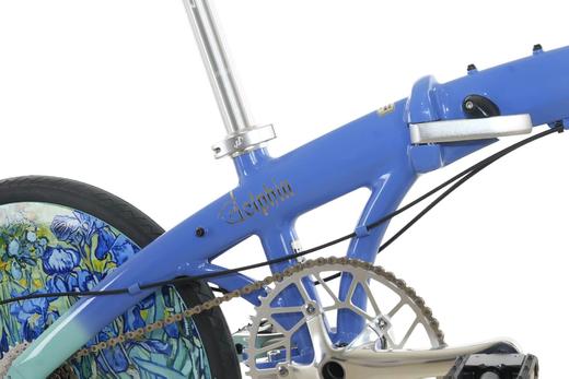 UPLAND海豚系列折叠自行车二折叠艺术涂装变速 商品图6