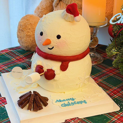 烤棉花糖的雪人 ｜圣诞 商品图10