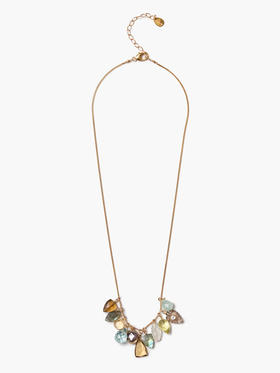 订购6周到｜Chan Luu-MELODY-拉长石 黄水晶 鲍贝 海蓝宝石 威士忌石英 柠檬晶 烟晶 项链［美国设计师］