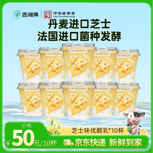 【快递直达】美丽健芝士味优酪乳100g*10杯 商品图0