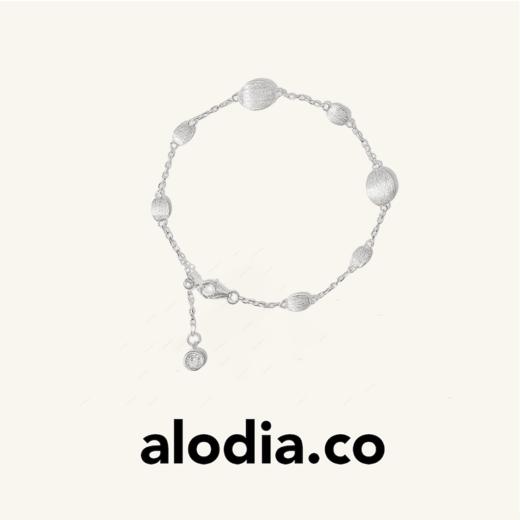 【新年礼物】alodia.co 品牌直发 莫奈花园意大利拉丝工艺手链 925银礼物小众长期主义高级感小众 商品图0