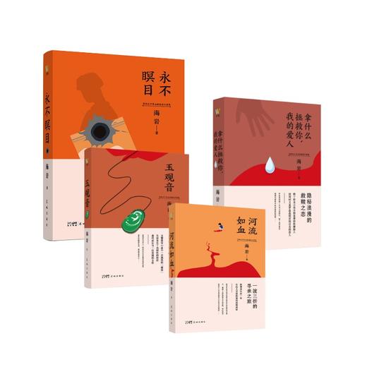 海岩作品4册  玉观音+永不瞑目+拿什么拯救你,我的爱人+河流如血 商品图0