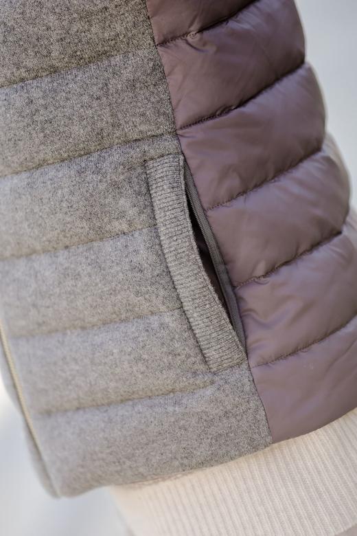 MAISON COVET 纯山羊绒鹅绒马甲 商品图3