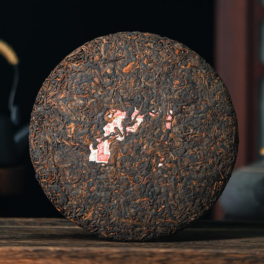 【元昌号】2018年黑易武纯料熟茶357g饼 商品图2