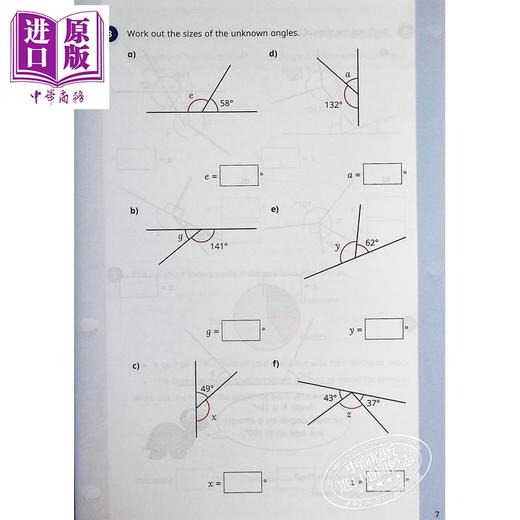 【中商原版】英国白玫瑰数学练习册六年级夏季套装2册 White Rose Math Year 6 Summer Block 1-2 小学图形位置方向 英文原版 商品图4