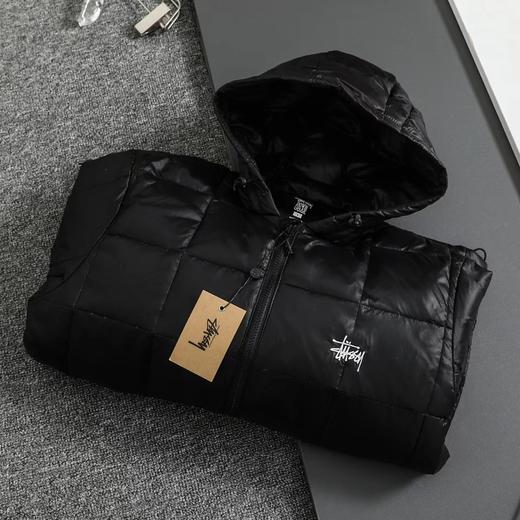D121155限定款FW25防水尼龙面料PUFFER连帽羽绒服 商品图2