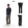 HIM漢崇【商场同款】褶皱纯棉宽松工装束脚裤男复古高街休闲伞兵裤 商品缩略图3