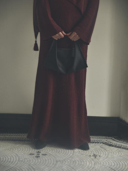 VC｜HD25007 Lotta wide skirt [ 半身裙 酒红 / 黑 ]【HOLIDAY】 商品图5